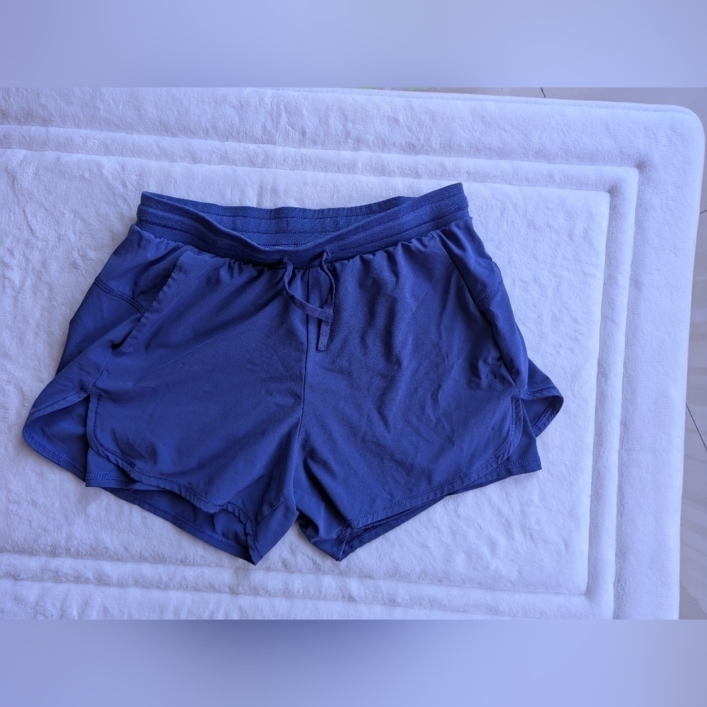 all in motion Fleece Exercise Shorts - Size XL (24/16) blue lightweight - Picture 7 of 10